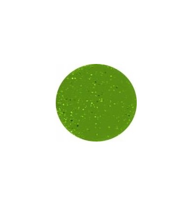 Akrylowy puder 5g zielone kiwi z brokatem