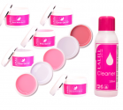 Zestaw 5x żel budujący+ Clener 100 ml  gratis