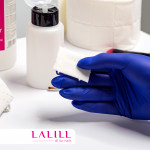 Zestaw 1 Cleaner odtłuszczacz 1000 ml + waciki bezpyłowe 1000 szt. do paznokci hybryd żeli UV LED LALILL