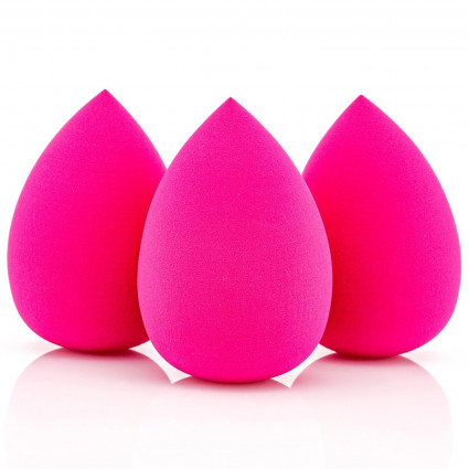 Blending do makijażu Beauty Blender gąbeczka gąbeczki do podkładu konturowania zestaw 3 sztuk MAKE UP LALILL