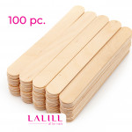 Szpatułki do wosku szerokie 100 szt. do depilacji laryngologiczne drewniane LALILL